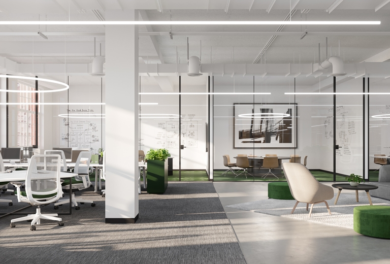 Loft-style Workspaces