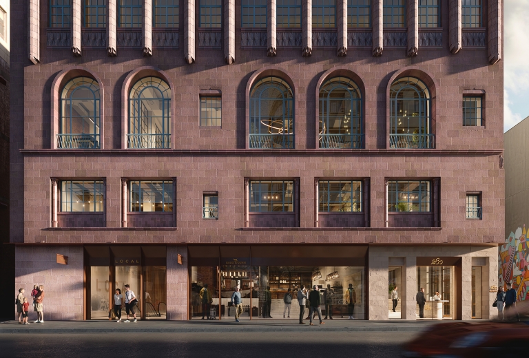 299 Bourke Street view